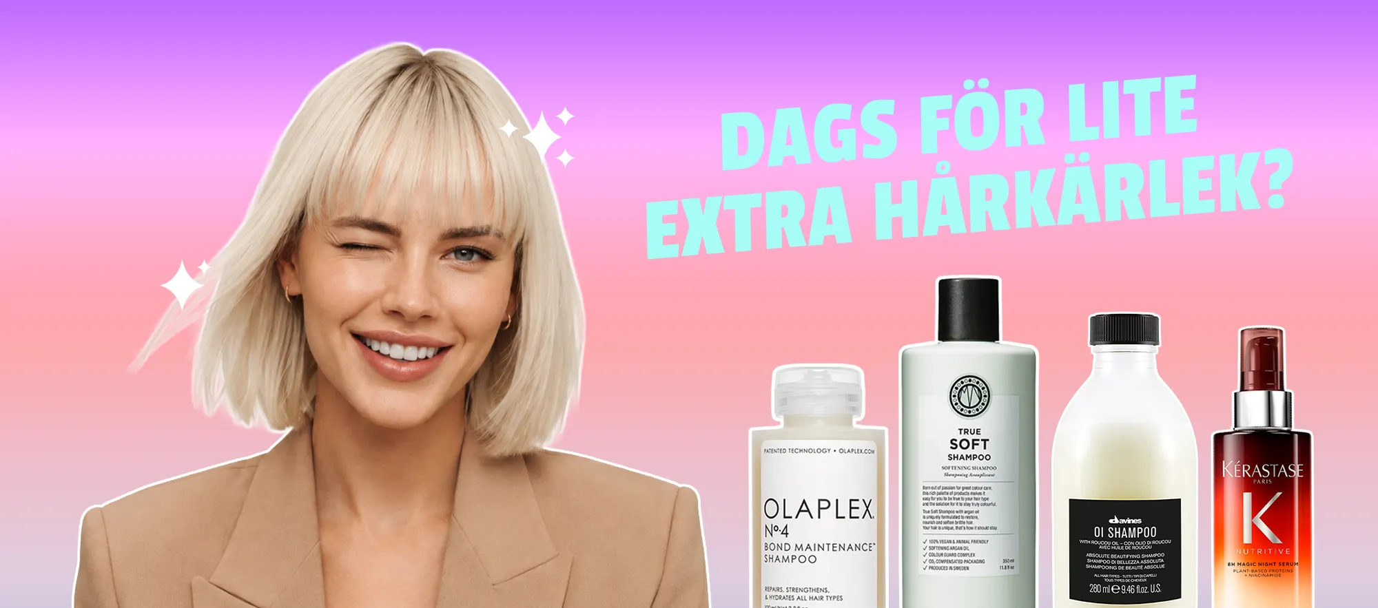 Dags för lite extra hårkärlek? Upptäck hårvård och styling